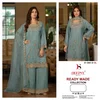 D 3501 A To D By Deepsy Salsa Silk Readymade Plazzo Suits
